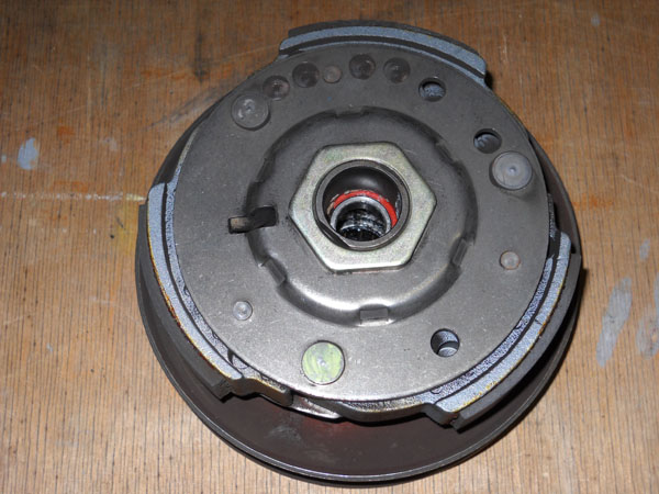 embrayage à plat